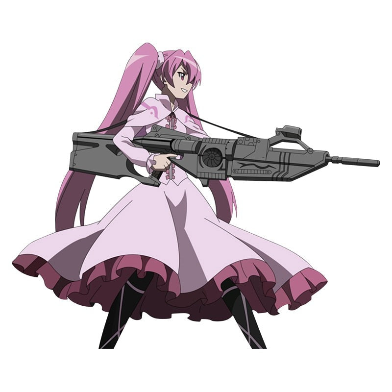 Akame ga Kill! 'Mine | Pointing Pumpkin Gun | Right' Vinyl Car Sticker