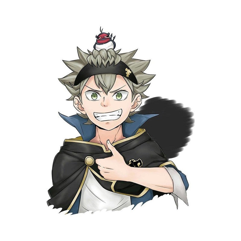 Black Clover 'Asta and Nero | Smiling' Vinyl Car Sticker