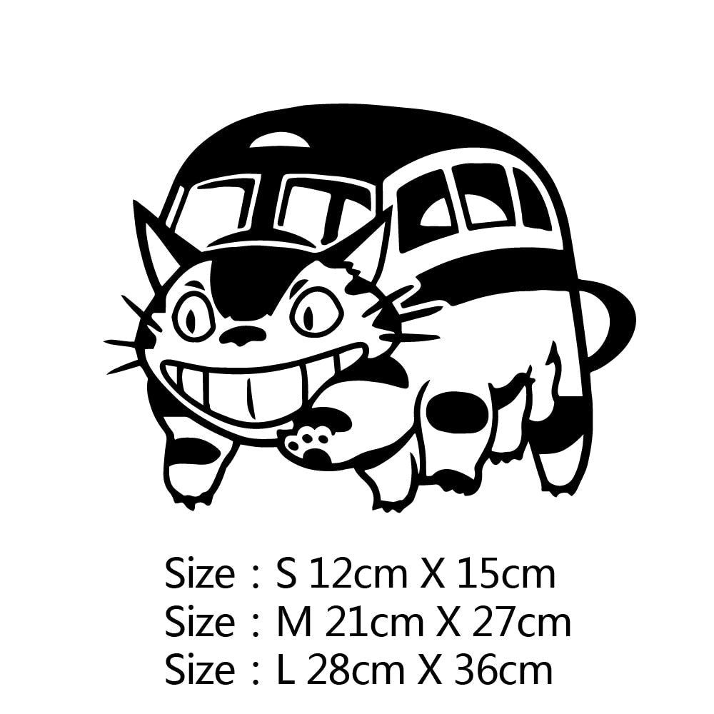 My Neighbor Totoro 'Catbus | Reaching' Vinyl Car Sticker