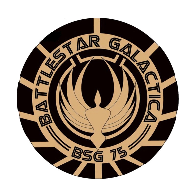 Battlestar Galactica 'BSG 75 | Logo' Vinyl Car Sticker