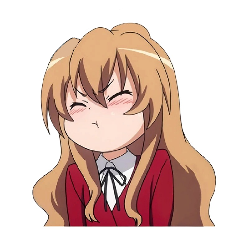 Toradora! 'Aisaka Taiga' Vinyl Car Sticker