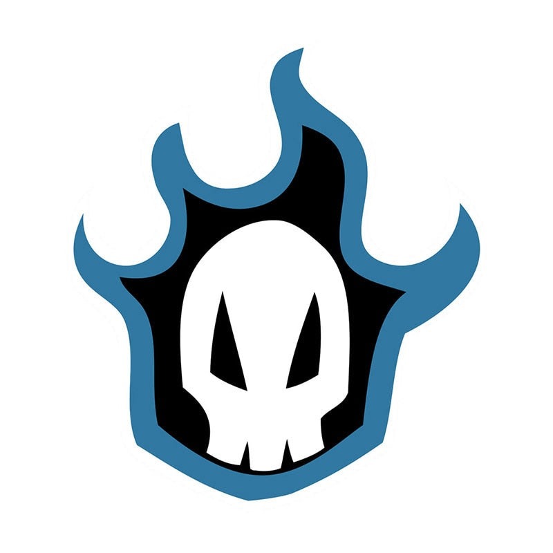 Bleach 'Skull Logo' Vinyl Car Sticker