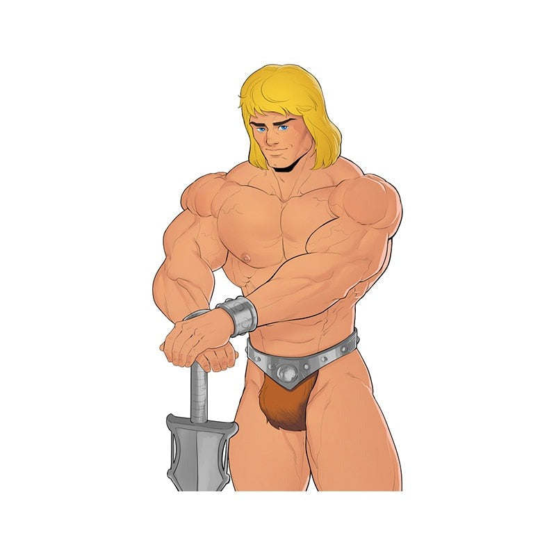 Masters of the Universe 'He-Man | Serious' Vinyl Car Sticker