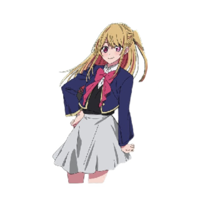 Oshi no Ko 'Ruby Hoshino | Posing' Vinyl Car Sticker