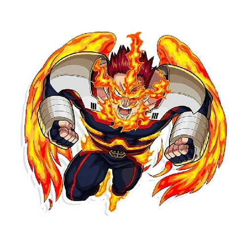 My Hero Academia 'Enji Todoroki | Flame Hero Endeavor' Vinyl Car Sticker