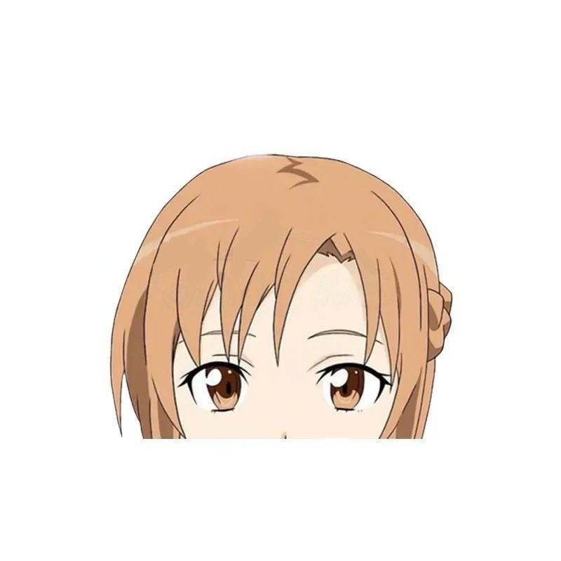 Sword Art Online 'Yuuki Asuna | Peeking' Vinyl Car Peeker Sticker