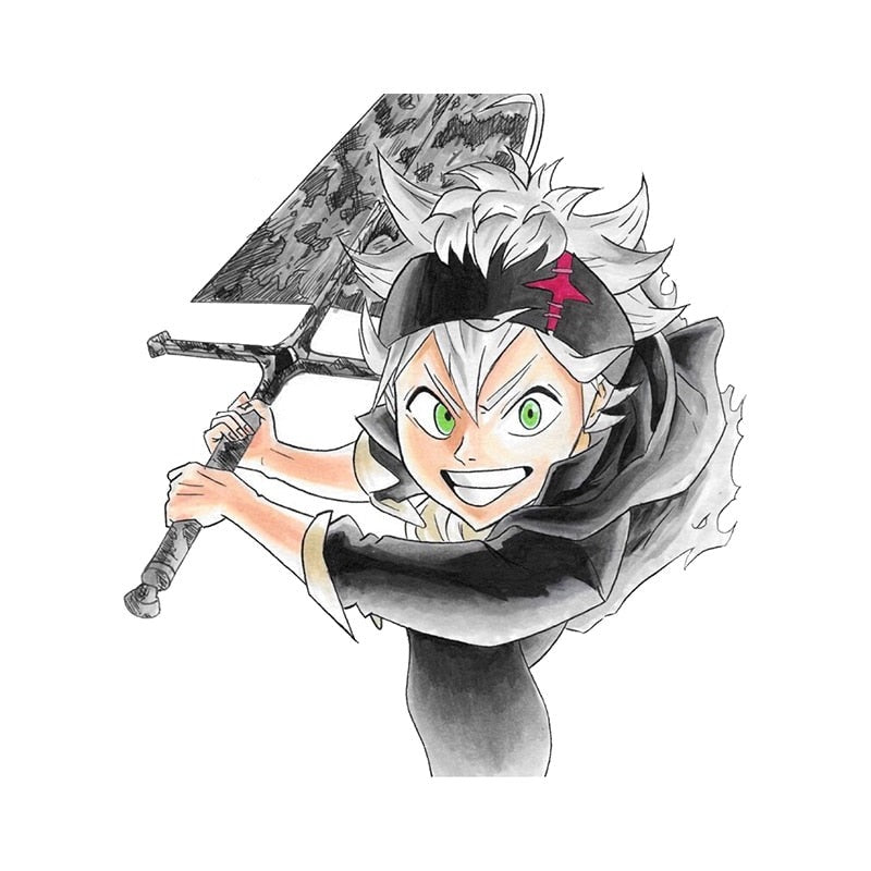 Black Clover 'Asta | Demon Slayer Sword' Vinyl Car Sticker