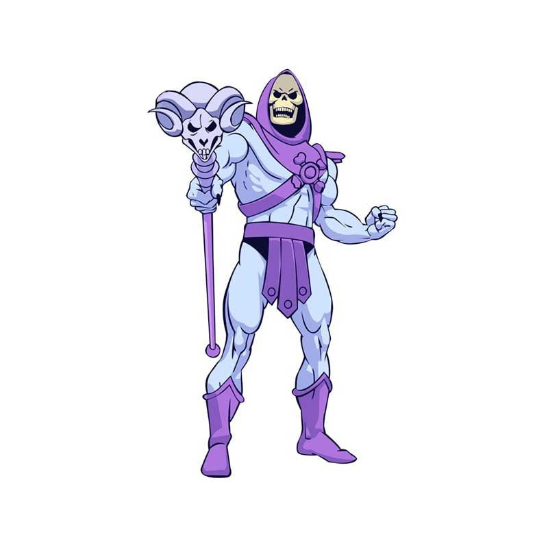 Masters of the Universe 'Skeletor | Mad' Vinyl Car Sticker