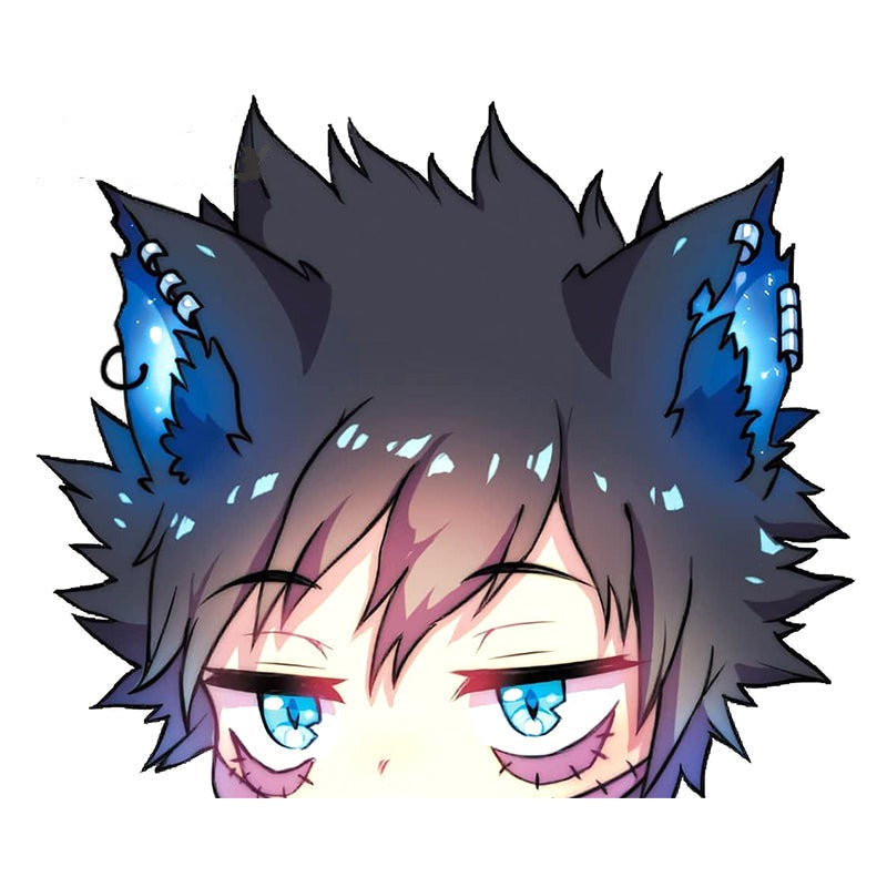 My Hero Academia 'Dabi | Glowing' Vinyl Car Peeker Sticker