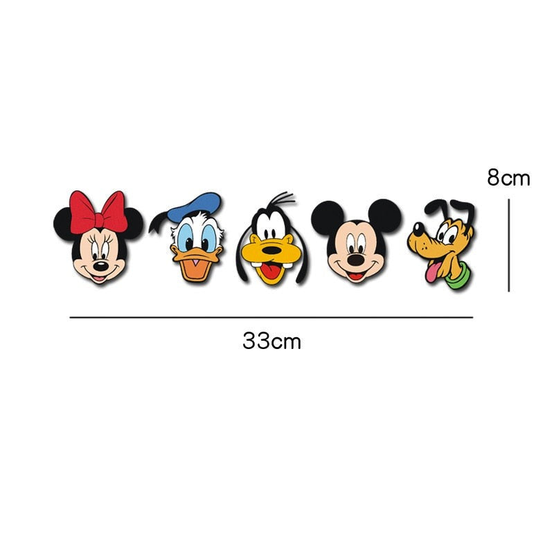 Mickey Mouse 'Minnie And Friends | Head' Vinyl Car Sticker