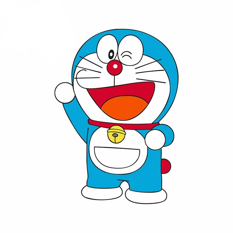Doraemon 'Wink | Right' Vinyl Car Sticker