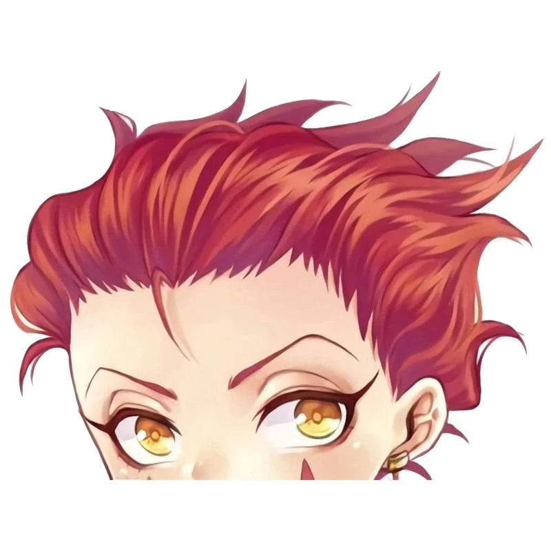Hunter x Hunter 'Young Hisoka | Shocked' Vinyl Car Peeker Sticker