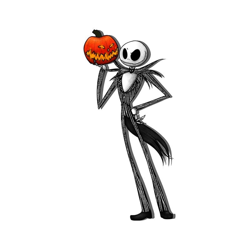 The Nightmare Before Christmas 'Jack | Pumpkin' Vinyl Car Sticker