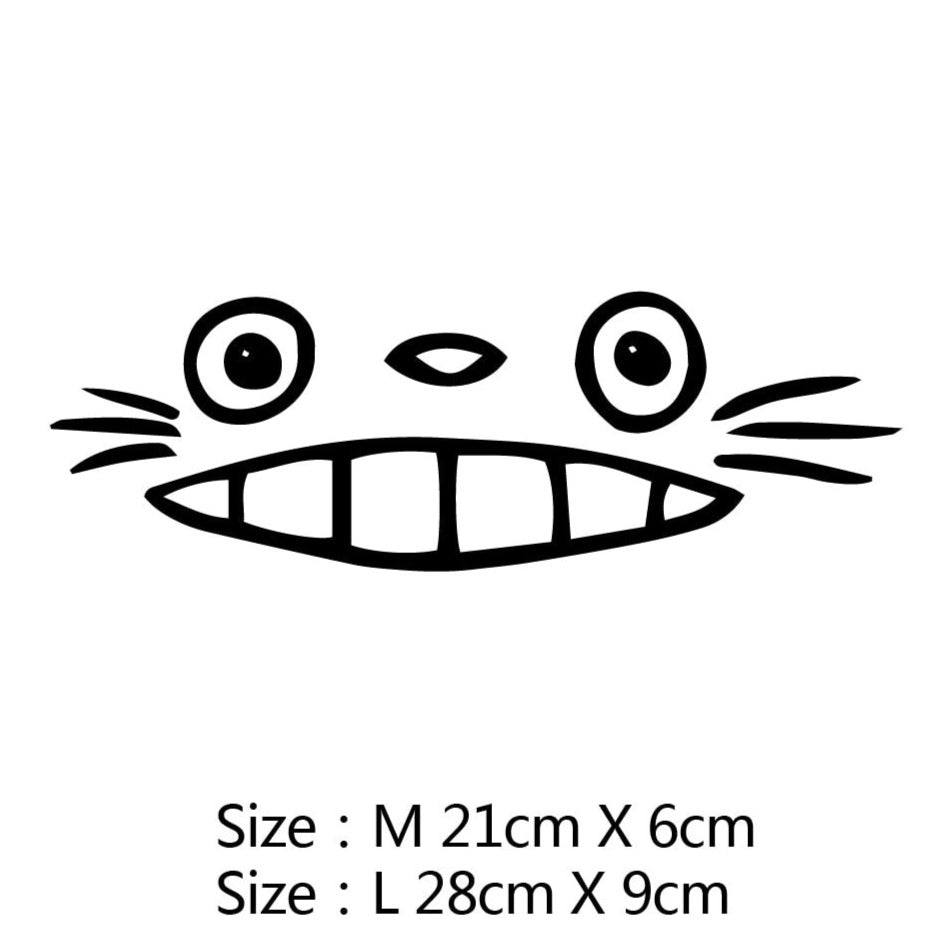 My Neighbor Totoro 'Totoro Face | Smiling' Vinyl Car Sticker