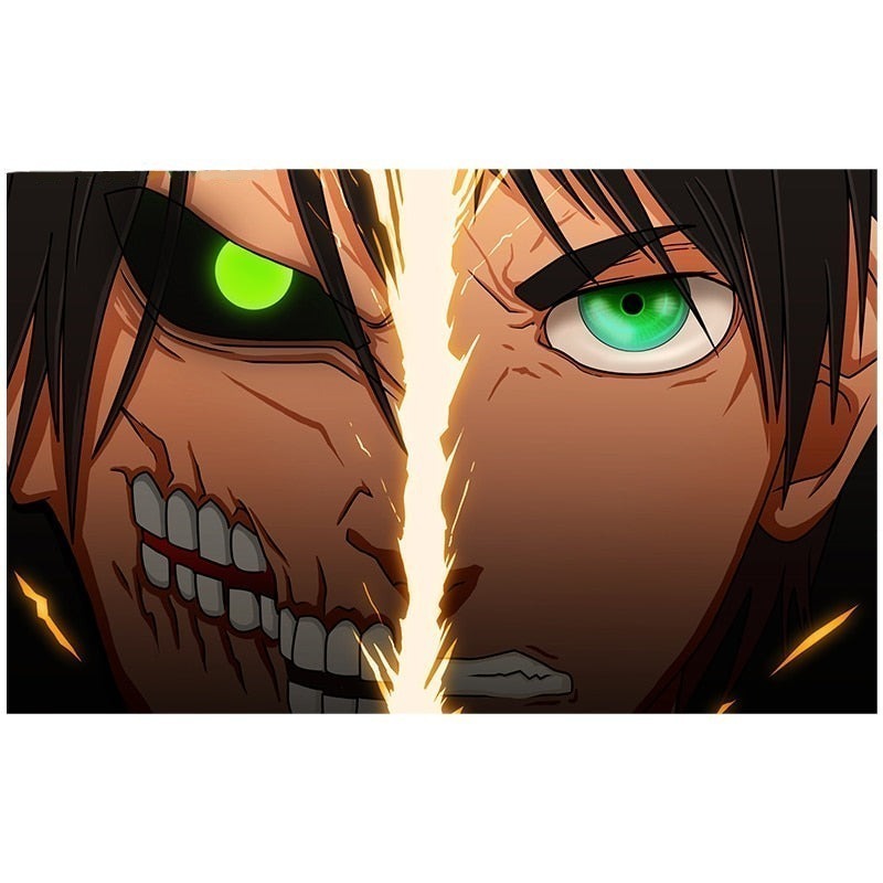 Attack on Titan 'Eren | Half Titan Form' Vinyl Car Sticker