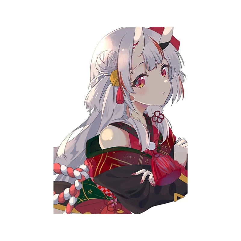 Virtual YouTuber 'Nakiri Ayame | Looking' Vinyl Car Sticker