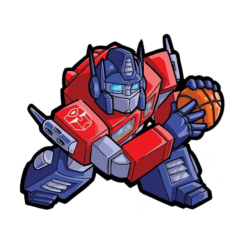 Transformers 'Optimus Prime | Holding Ball' Vinyl Car Sticker