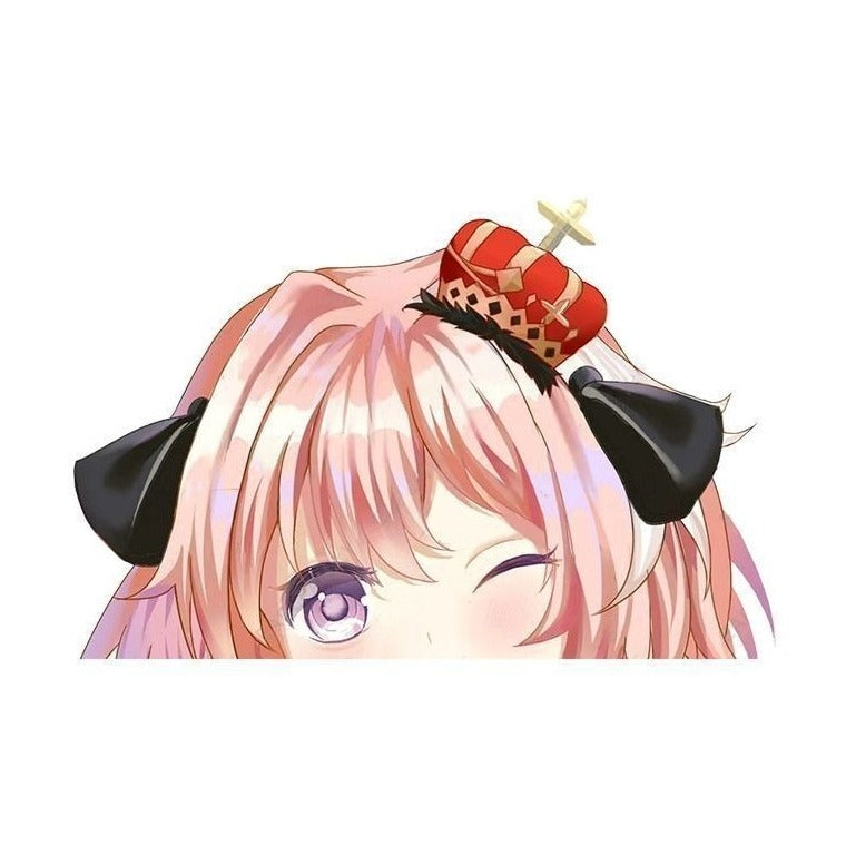 Fate/Apocrypha 'Astolfo | Winking' Vinyl Car Peeker Sticker