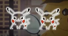 Pokémon 'Pikachu | Red Cheeks | Set of 2' Vinyl Car Peeker Sticker