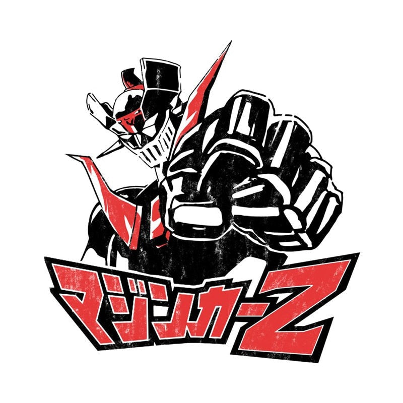 Mazinger Z 'Black and Red' Vinyl Car Sticker