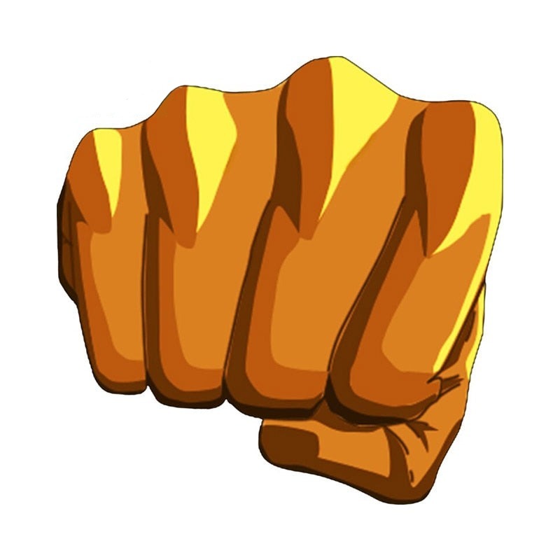 One Punch Man 'Saitama Fist' Vinyl Car Sticker