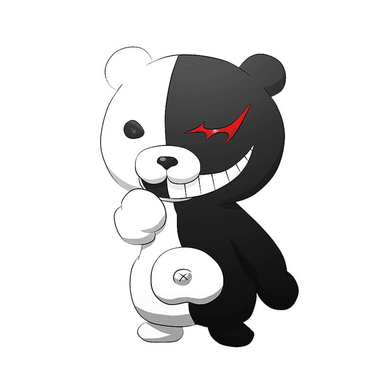 Danganronpa 'Monokuma | Excited' Vinyl Car Sticker