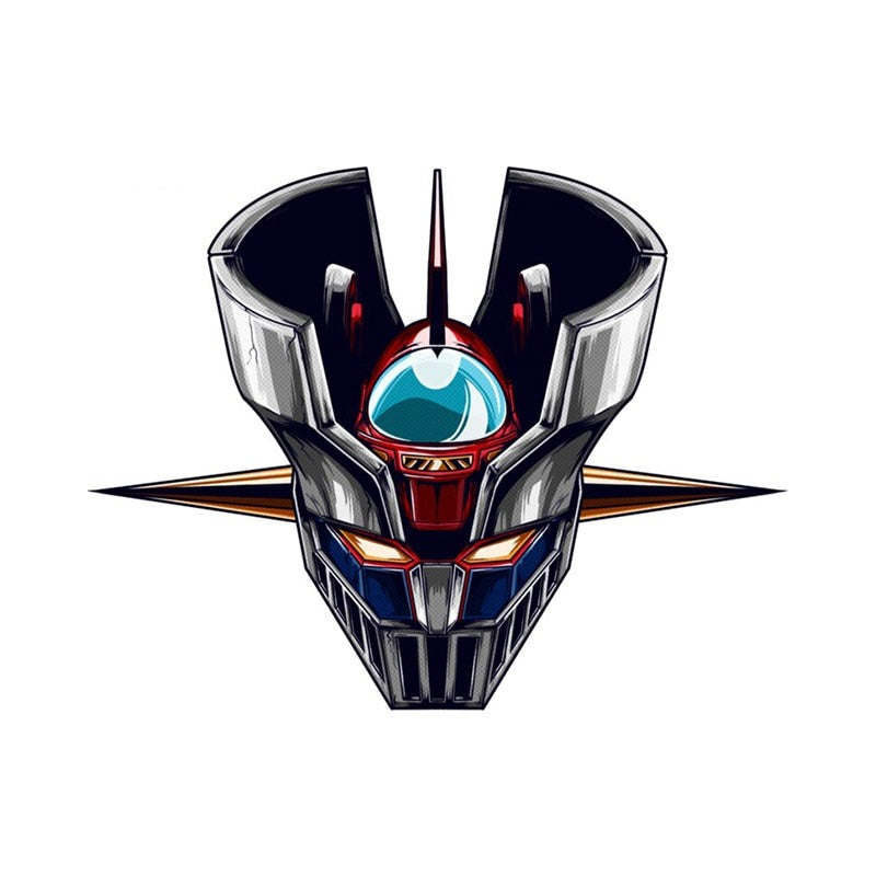 Mazinger Z Head 'Atami Night Ver.' Vinyl Car Sticker