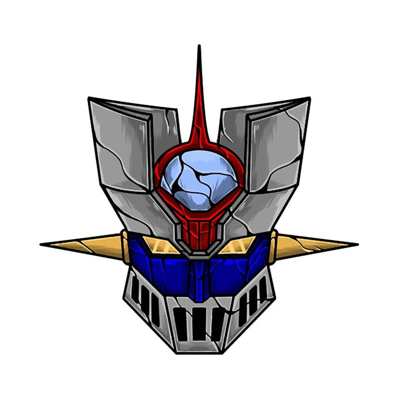 Mazinger Z 'Infinity Head' Vinyl Car Sticker