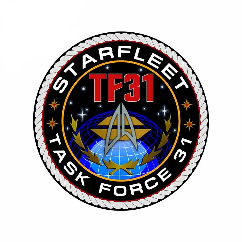 Star Trek 'Starfleet Task Force 31' Vinyl Car Sticker