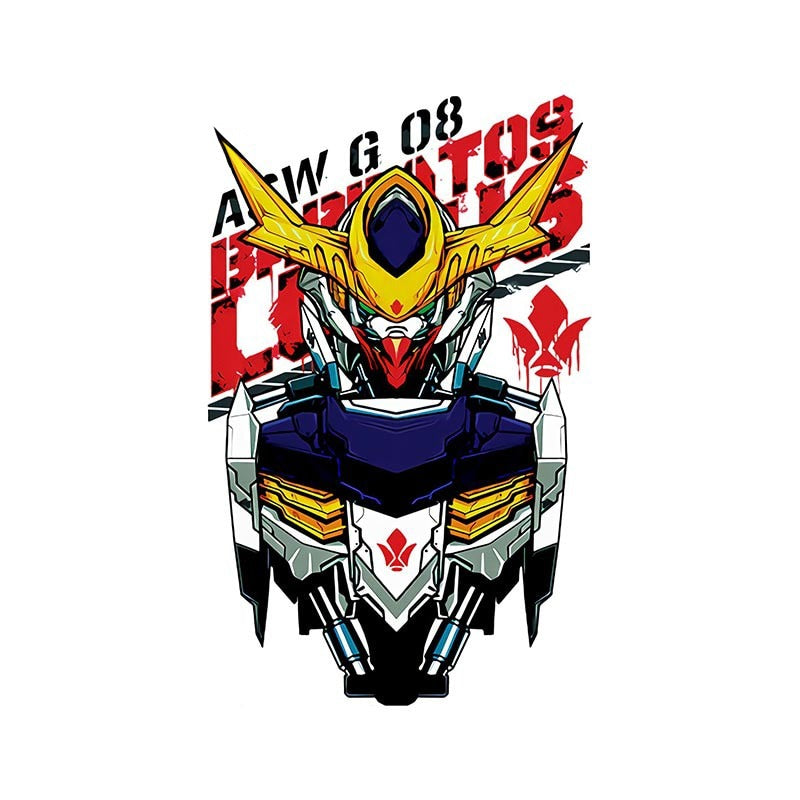 Mobile Suit 'ASW-G-08 Gundam Barbatos Lupus' Vinyl Car Sticker