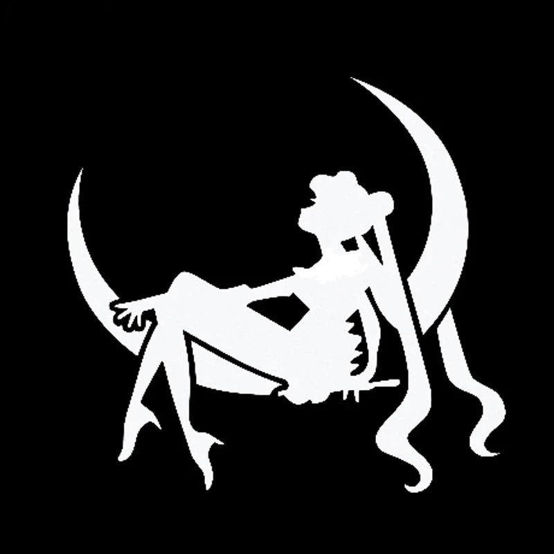 Sailor Moon 'Usagi Tsukino | Crescent Moon 4.0' Vinyl Car Sticker