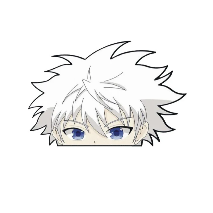 Hunter x Hunter ‘Killua Zoldyck | Staring’ Vinyl Car Peeker Sticker