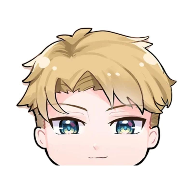 Spy x Family 'Young Loid | Staring' Vinyl Car Peeker Sticker