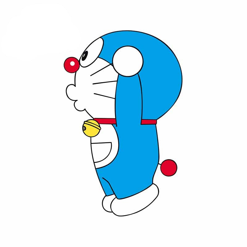Doraemon 'Looking | Right' Vinyl Car Sticker