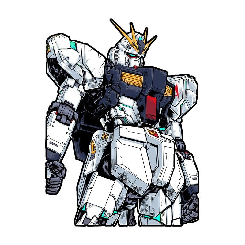 Mobile Suit 'RX-93 ν Gundam' Vinyl Car Sticker