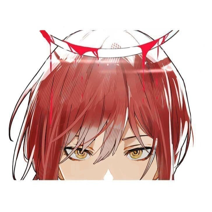 Chainsaw Man 'Makima | Fierce' Vinyl Car Peeker Sticker