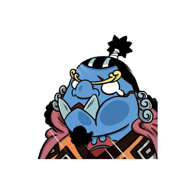 One Piece 'Jinbe | Pressed Face' Vinyl Car Sticker