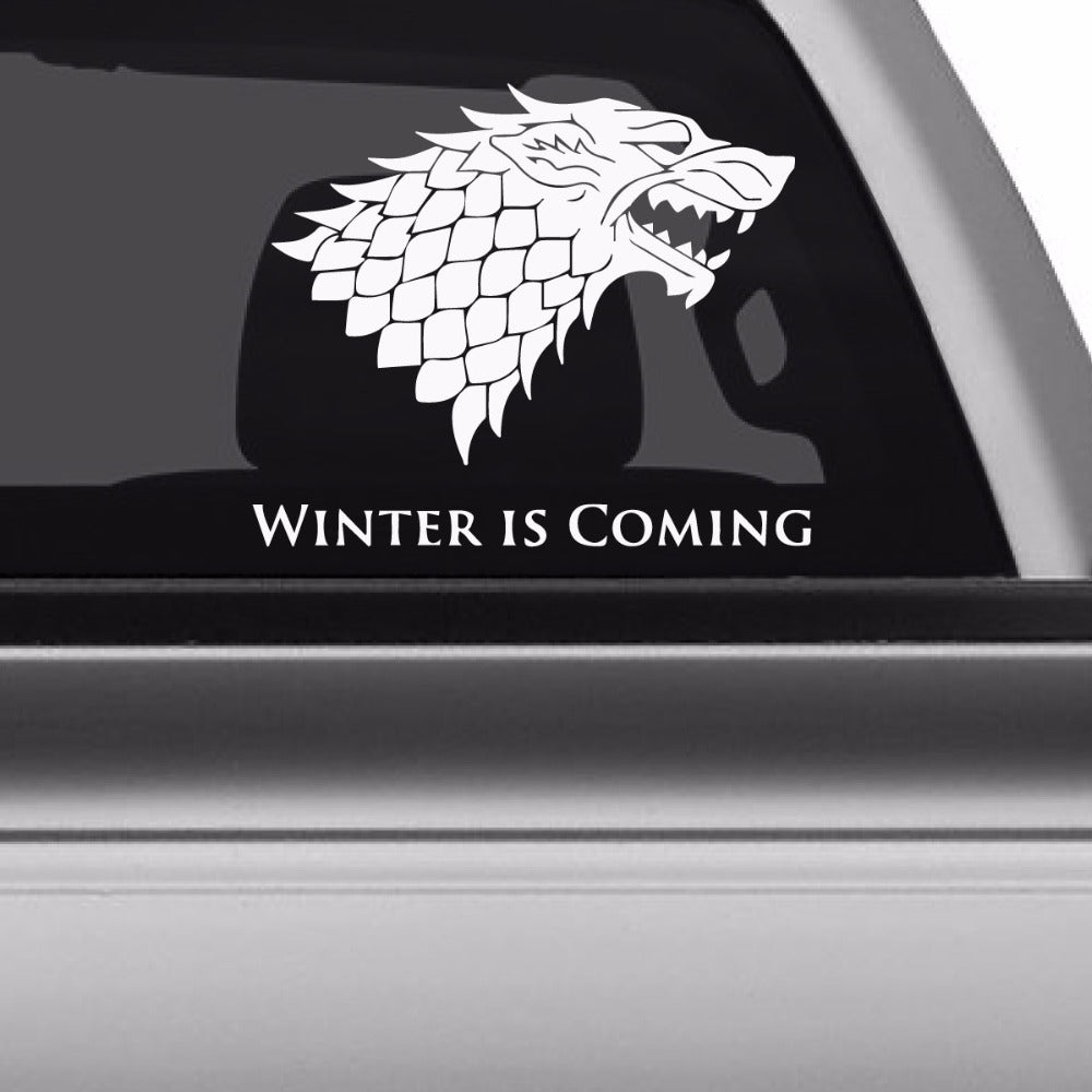 Game of Thrones 'House Stark | Winter Is Coming' Vinyl Car Sticker