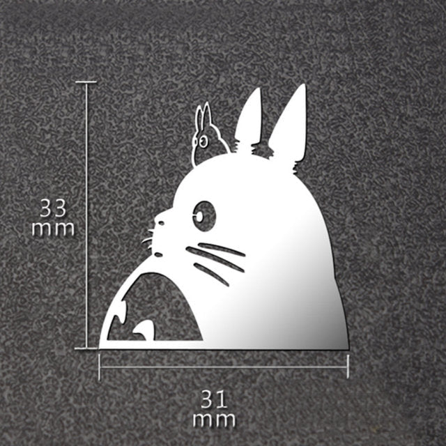 My Neighbor Totoro 'Totoro and Mini' Metal Car Sticker