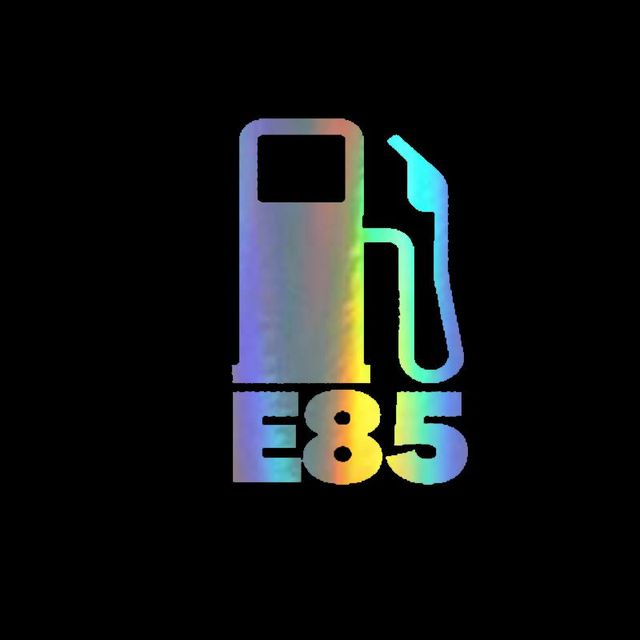 Fuel Tank 'E85' Vinyl Car Sticker