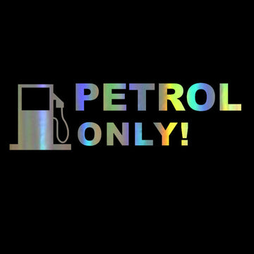 Fuel Tank 'Petrol Only' Vinyl Car Sticker