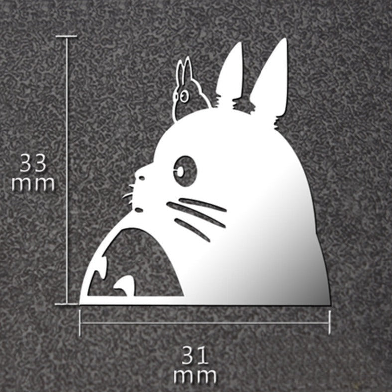 My Neighbor Totoro 'Totoro and Mini' Metal Car Sticker
