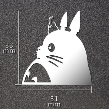 My Neighbor Totoro 'Totoro and Mini' Metal Car Sticker