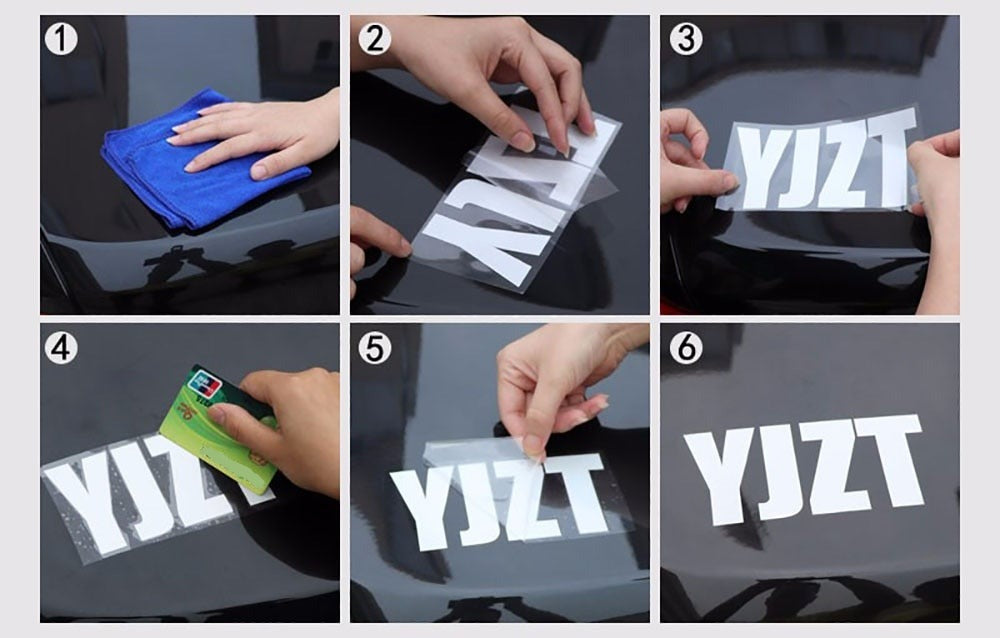 Golden Retriever Waterproof Vinyl Car Peeker Sticker