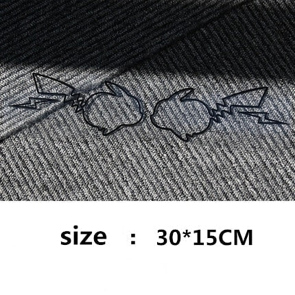 Pokémon 'Pikachu | Black | Set of 2' Vinyl Car Sticker