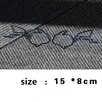 Pokémon 'Pikachu | Black | Set of 2' Vinyl Car Sticker