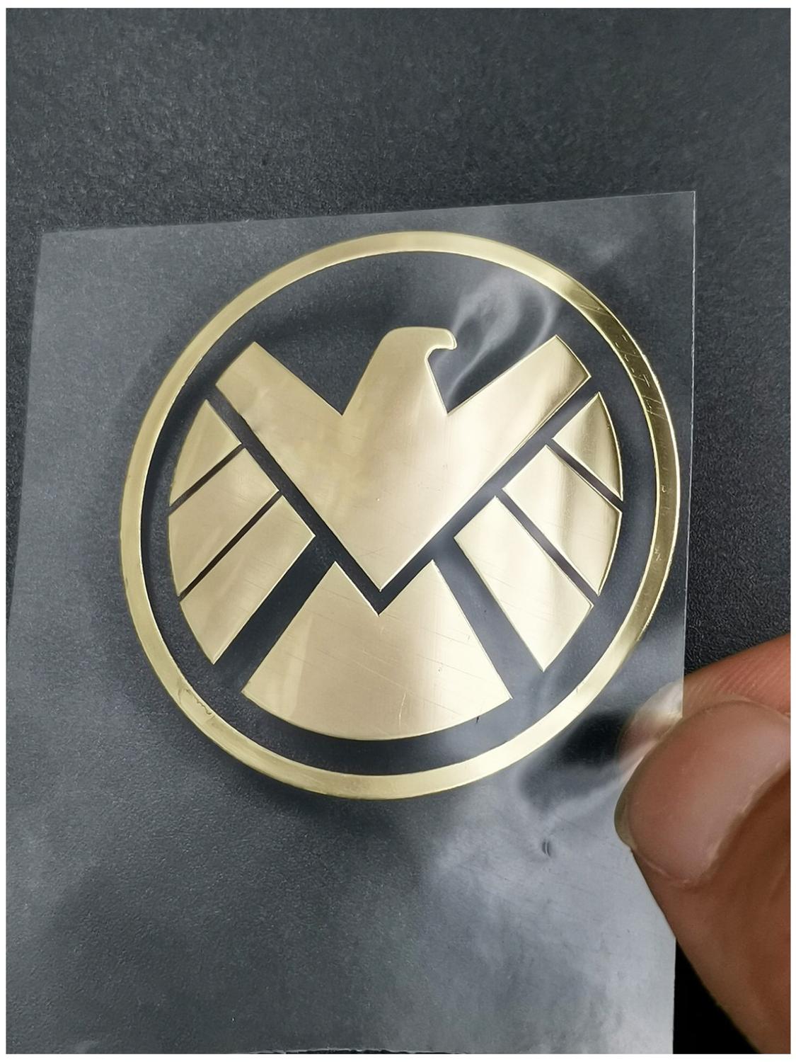 Agents of S.H.I.E.L.D. 'Logistics Logo | Set of 2' Metal Car Sticker