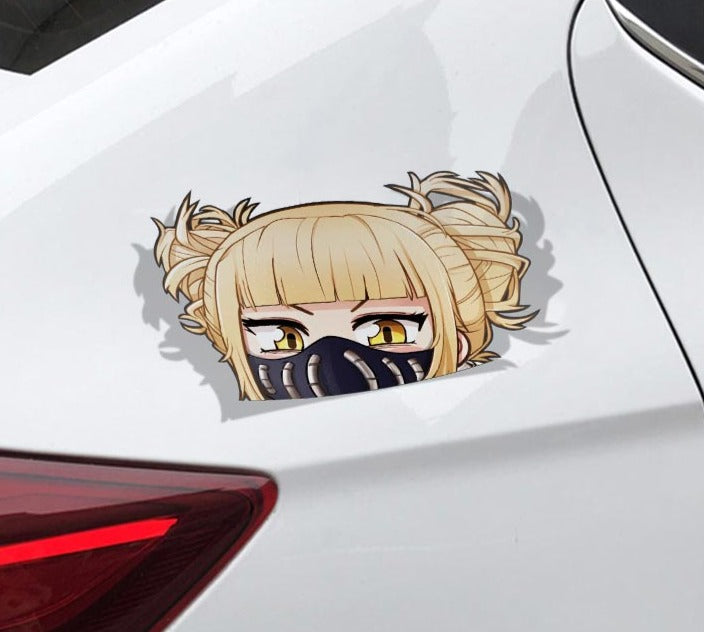 My Hero Academia 'Himiko | Mask' Vinyl Car Peeker Sticker
