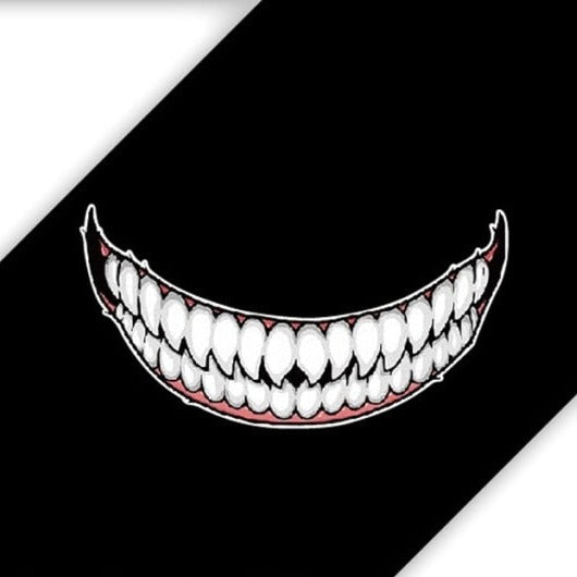 Cool 'Monster Smile' Vinyl Car Sticker