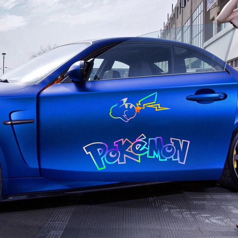 Pokémon 'Colored Lightning | 1.0 | Set of 2' Vinyl Car Sticker